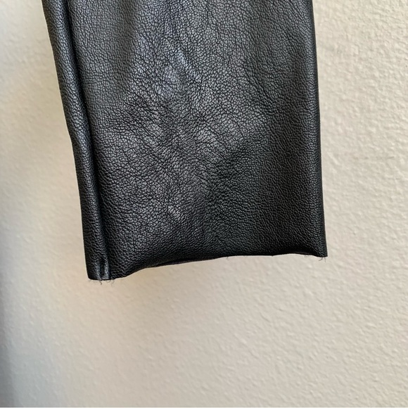 Commando Leggings L Black Faux Leather Perfect Control Tummy Control - Picture 9 of 13